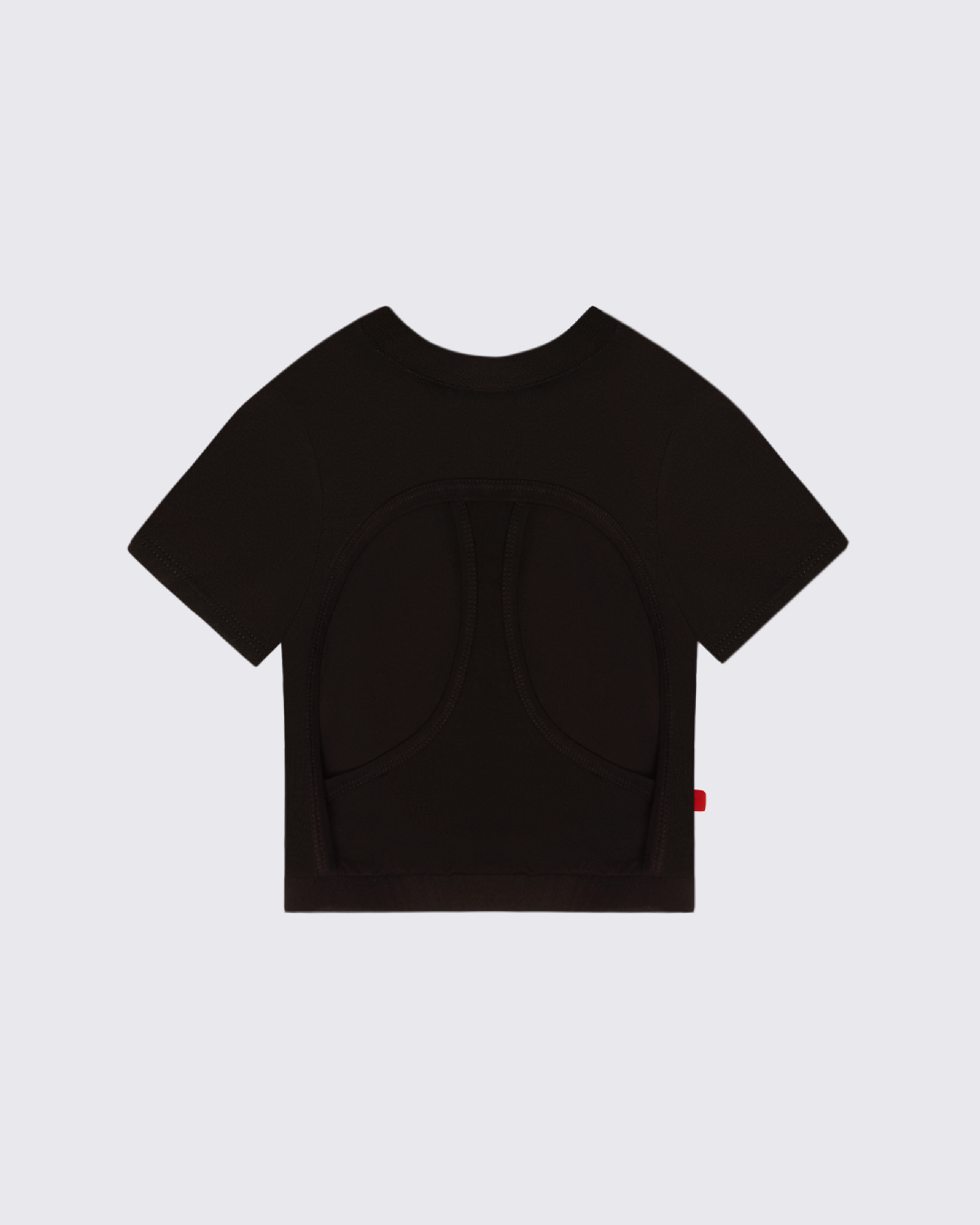 CROP TOP LUSH NEGRO NEA